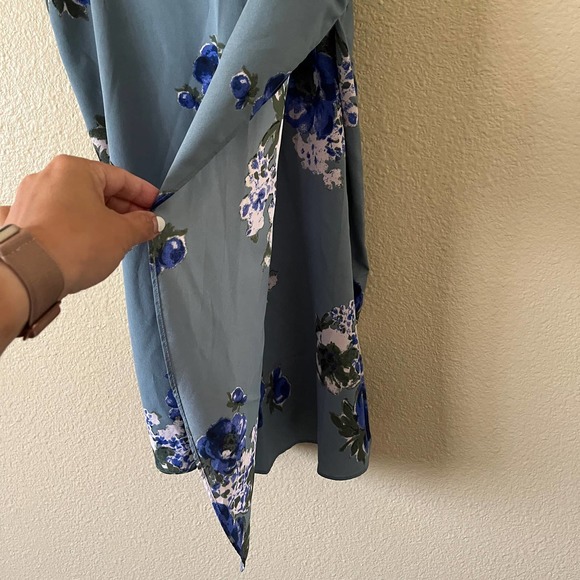 free people intimately cascades floral chiffon dress - Picture 4 of 8